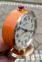 Стар съветски механичен будилник СЛАВА 11 камъка, снимка 10