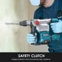 Професионален Къртач ENEACRO SDS-MAX 12 джаула, 1500W, 3 функции, антивибрационна дръжка, снимка 6