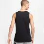 НОВ оригинален мъжки черен памучен потник NIKE / Найк размер L от САЩ, снимка 5