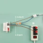 Микровълнов сензор за движение 5.8GHz, 360°, за таван, 220V – обхват 8м, регулируем таймер бял 10311, снимка 4