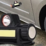 FL 61 Челник с регулируема LED и COB яркост, магнитен клипс и USB зареждане, 100m обхват, 1200mAh, снимка 10