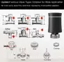 MOES ZigBee 3.0 TRV Tuya радиаторен вентил смарт програмируем термостат с контрол на температур, снимка 9