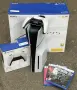Конзола SONY PlayStation 5 Slim PS5 1TB + 2 DUALSENSE + 3 PS5 ИГРИ – Disc Edition, CFI-2116, снимка 1