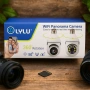 WiFi Панорамна IP Камера LYLÚ 360° във форма на крушка с нощно виждане и автоматично проследяване, снимка 4