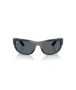 Слънчеви очила модел: Ray-Ban Mega Balorama в сив райе десен., снимка 5
