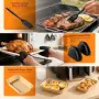 Нов Комплект за въздушен фритюрник Air Fryer Ninja AF300EU AF400EU, подложки и решетки, снимка 7