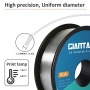 PLA филамент 1.75 мм, GIANTARM Classic PLA филамент за 3D принтер 1 кг ролка (прозрачен), снимка 6