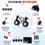Златарска професионална увеличителна лупа очила лед осветление бижута, снимка 4