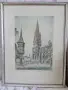 Оригинална графика 1930 Професор Фридрих Гьортис Уникална, снимка 1