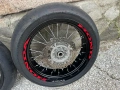 Супермото капли Honda CRF с преден апарат Brembo M50 и помпа 16x18 , снимка 3