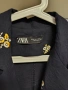 Сако Zara с бродерии, тъмносиньо, М размер , снимка 6