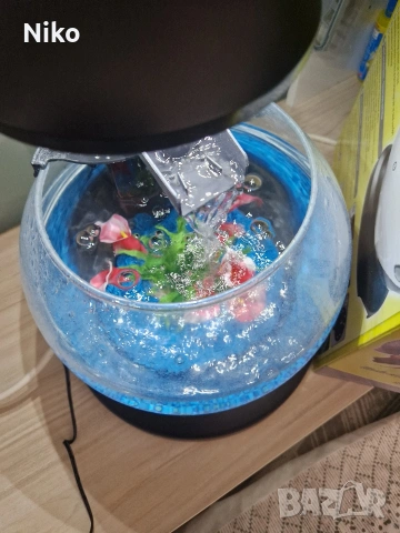 Аквариум Tetra Cascade Globe –  и осветление, снимка 6 - Аквариуми - 55038834