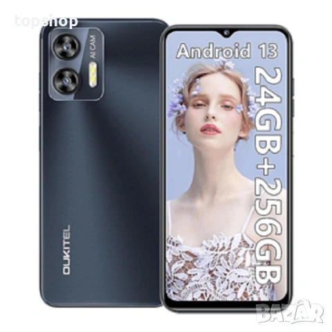 Нов проверен OUKITEL C35 – 256GB Памет / 24GB RAM, Android 13, 5150mAh батерия 