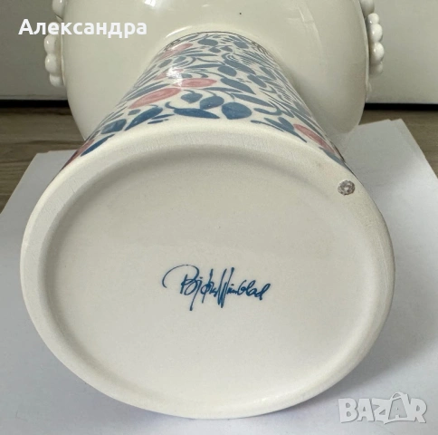 Декоративна ваза от колекция Бьорн Уинблад, снимка 8 - Вази - 52175003
