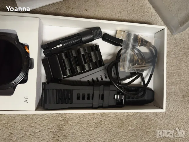 Смарт часовник G-SMART EF12 Sport с FitCloudPro, пълен комплект, снимка 3 - Смарт часовници - 55636171