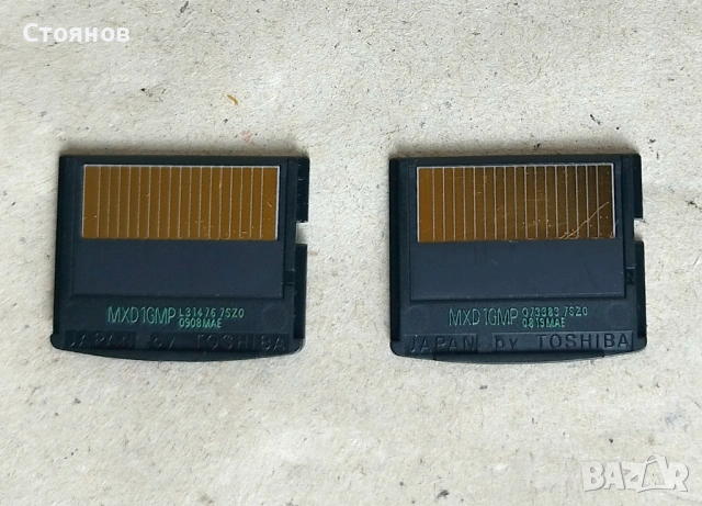 Карта памет за фотоапарат OLYMPUS xD-Picture Card M+ / 1GB (JAPAN), снимка 2 - Чанти, стативи, аксесоари - 54725650