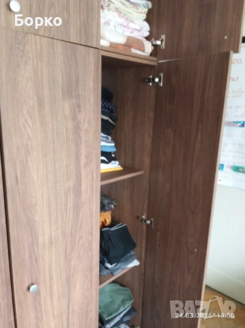 Гардероб, снимка 3 - Гардероби - 53974045