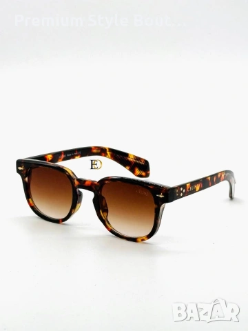 Слънчеви очила Febdi chloe celine Burberry tom ford  с черен обикновен калъф и ув защита , снимка 12 - Слънчеви и диоптрични очила - 54015957