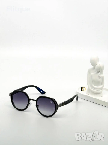 слънчеви очила ray ban с ув защита,кутия , калъф и кърпичка на марката 