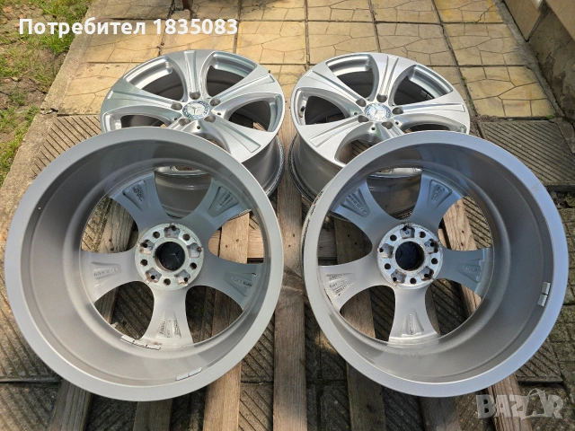 Лети джанти 18ки 5х112 Mercedes, снимка 11 - Гуми и джанти - 55081984