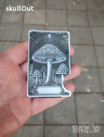 Минималистичен RFID портфейл, карти със защита,щипка за пари , снимка 2 - Портфейли, портмонета - 55169291