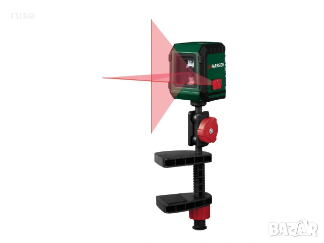 НОВИ! Лазерен нивелир с кръстосани линии Parkside самонивелиращ PKLL 7 F6