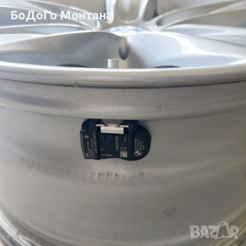 Оригинални Джанти BMW 16" Style 391 - 5x120, 7.5J, ET37 с Датчици за Налягане (RDC), снимка 6 - Гуми и джанти - 54774843