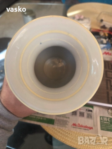 Кобалт Стара ваза, снимка 6 - Антикварни и старинни предмети - 53987069