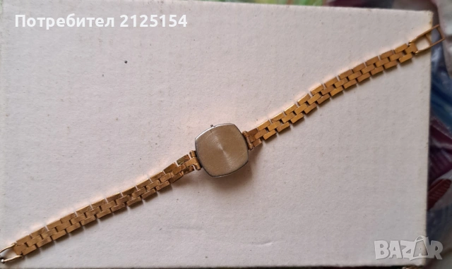 Съветски часовник с позлата., снимка 3 - Дамски - 54299169