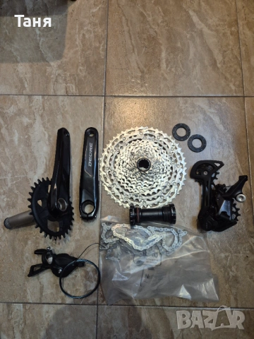 Продавам комплект SHIMANO DEORE M6100-12-1, снимка 2 - Части за велосипеди - 54743076