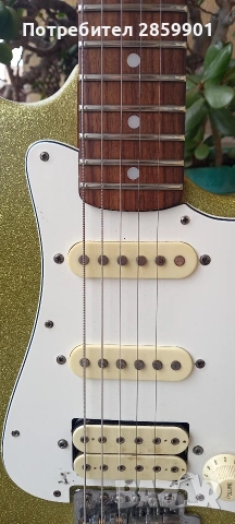 Продавам Vintage Sunn Mustang Made in India – Early Squier Era – 80’s, снимка 3 - Китари - 54524745