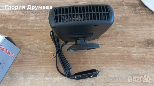 Автомобилен нагревател, 150W, 24V, черен / духалка за предно стъкло за кола с дръжка, снимка 3 - Аксесоари и консумативи - 55503717