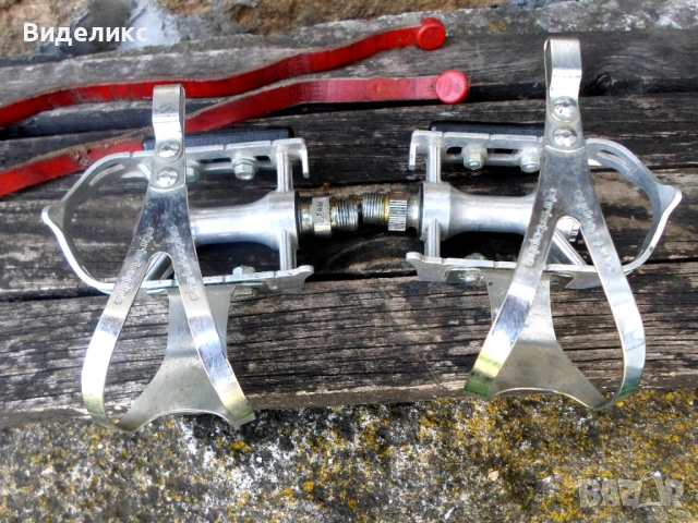 Ретро шосейни педали KKT, снимка 4 - Части за велосипеди - 54293341