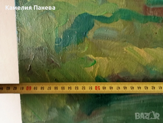 Стара картина-пейзаж, снимка 5 - Картини - 54613846