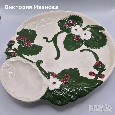 Поднос за сервиране, снимка 3 - Антикварни и старинни предмети - 54742194