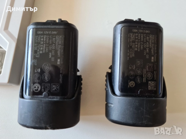 Комплект два винтоверта зарядно и батерии Bosch GSR 12V-15 FC и GSR 12V-30, снимка 8 - Винтоверти - 55088411