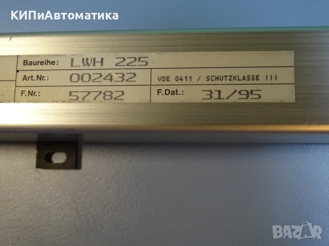 линеен потенциометър novotechnik LWH 225 position transducer, снимка 4 - Резервни части за машини - 54218951