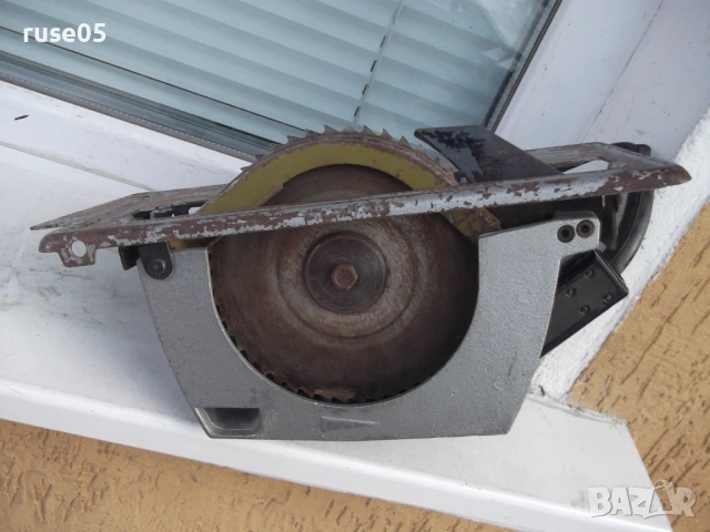 Циркуляр "H 162" източногермански / DDR-ГДР / ръчен работещ, снимка 10 - Триони и циркуляри - 54058927