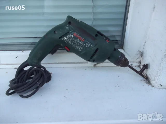 Бормашина ударна "BOSCH - PSB 500 RE" работеща, снимка 3 - Бормашини - 55695491