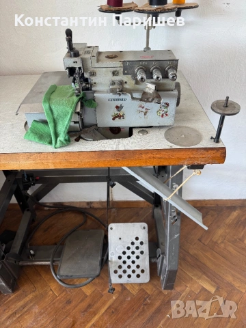 Оверлог машина Textima 3 конечен , снимка 2 - Други машини и части - 54530612