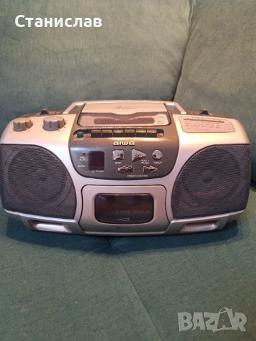 Радиокасетофон (бумбокс) Aiwa CSD-ES227, , снимка 3 - Радиокасетофони, транзистори - 54671641