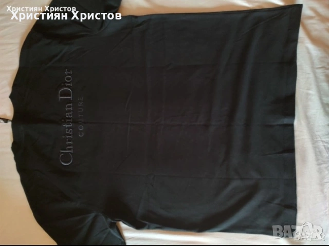 Продавам 3бр. тениски на Диор, Баленсиага, Долче и Габана , снимка 4 - Тениски - 54812960