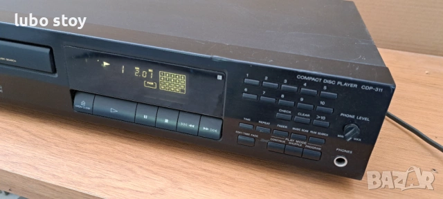 CD player Sony cdp 311 , снимка 2 - Ресийвъри, усилватели, смесителни пултове - 54929965