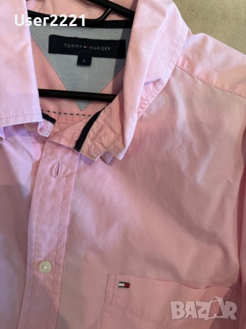 Чисто нова оригинална мъжка риза Tommy Hilfiger, снимка 2 - Ризи - 54574228