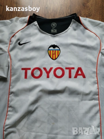 Nike Home Shirt 2004-05 Valencia - футболна колекционерска тениска ХЛ, снимка 2 - Тениски - 54031586