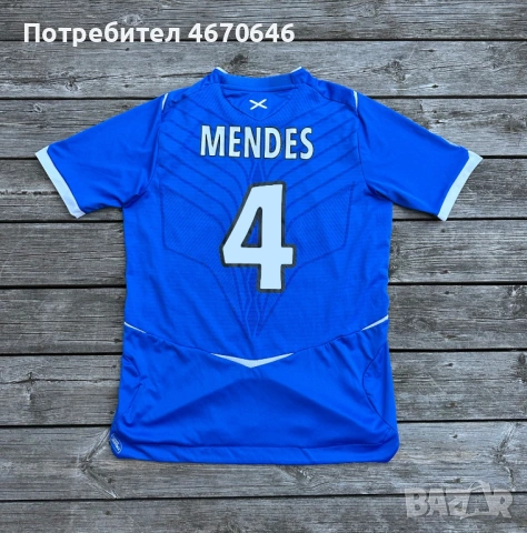 Футболна тениска Glasgow Rangers Pedro Mendes, снимка 3 - Футбол - 54807727
