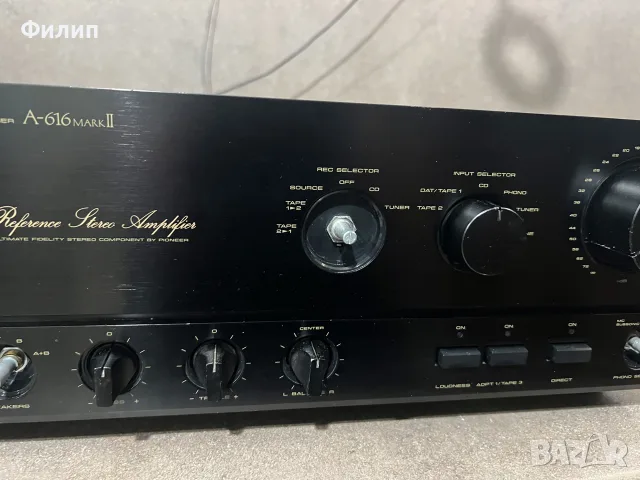 Pioneer A 616 mark II, снимка 3 - Ресийвъри, усилватели, смесителни пултове - 55663555