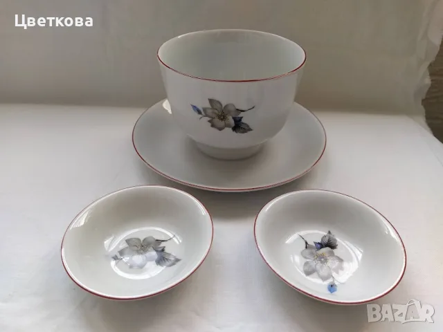 купичка и две чинийки