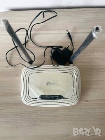 Рутер TP-Link TL-WR841N, снимка 2 - Рутери - 54390084