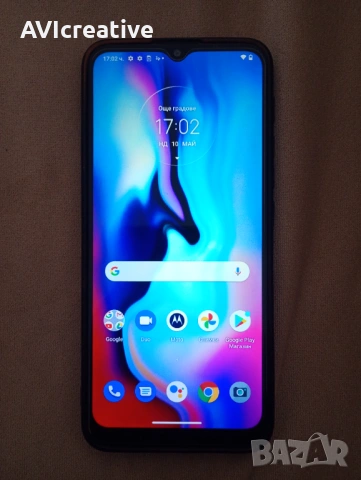 MOTOROLA E 7 PLUS misty blue